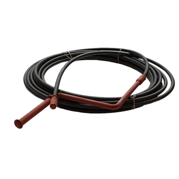 Сантехнический трос Спрут (10мм x 15м) с насадкой (несъёмный бур)