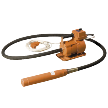 Вибратор для бетона ЭПК-1300 (220 В, 38мм) гибкий вал 9м